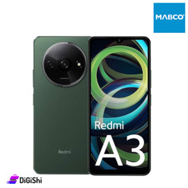 موبايل Xiaomi موديل Redmi A3 ذاكرة 3/64 غيغابايت لون زيتي