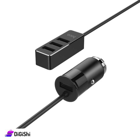 hoco Z17B Four Ports Car Charger