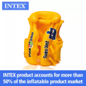 سترة صفراء نفخ للاطفال INTEX 58660