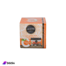 ROOTS PURITY Face Cream with Vitamin C and Hyaluronic Acid