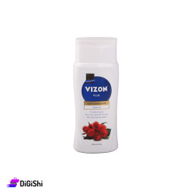 شامبو وبلسم للشعر بخلاصة زيت الخروع سعة 250مل ماركة VIZON PLUS