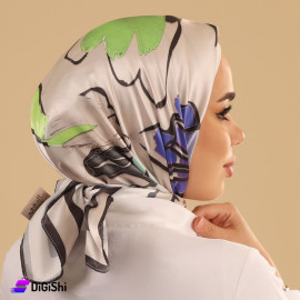 ALTUKA Veil Satin Print Bronze Color