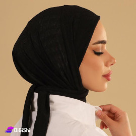 حجاب مثلث ماركة التقى لون أسود