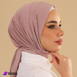 حجاب مثلث ماركة التقى لون زهر