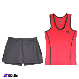 STARTER Girls Swimsuit Sports Fabric Coral colour