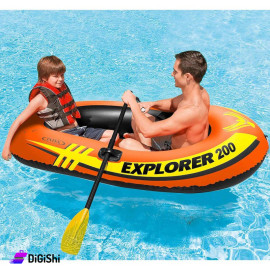 Two People Swimming Boat With Pump and Paddles Model 58331 INTEX Brand
