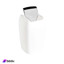 Rainbow Square Wastebasket 10L 1911 White