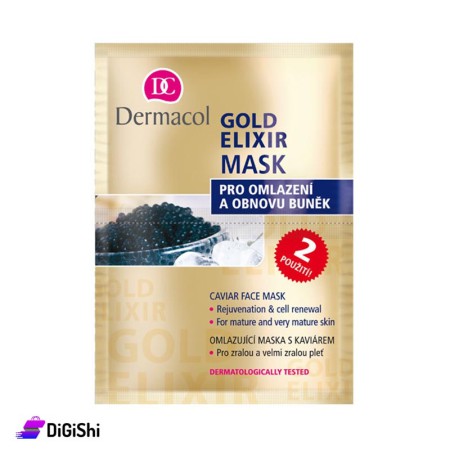 Dermacol Gold Elixir Mask
