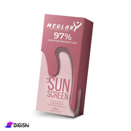 كريم واقي شمسي شفاف بمعامل حماية 30SPF ماركة MEGLORY