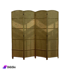 Woven Wood Paravan