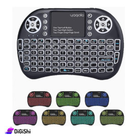 Mini Wireless Keyboard with Touchpad and Backlight