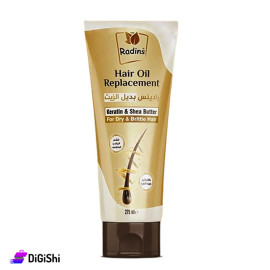 Radins Oil Alternative for Dry and Split Hair with keratin and Shea Butter Capacity 275ml
