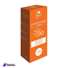 Radins Sunscreen Cream Powered by Omega and Argan 50ml SPF90 Clear