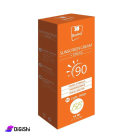 Radins Sunscreen Cream Powered by Omega and Argan 50ml SPF90 Light Beige