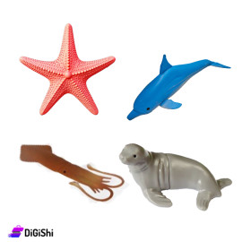 لعبة مجسمات حيوانات بحرية