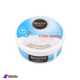 ROOTS PURITY Moisturizing & Whitening Cream for Face & Hands & Body with Collagen Extract