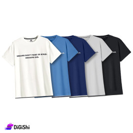 Men's T-shirt Made of 100% Cotton With a phrase STARTER Brand