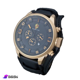 Porsche Men's Wrist Watch Black
