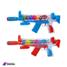 Transparent Gun Toy with Music 1-33