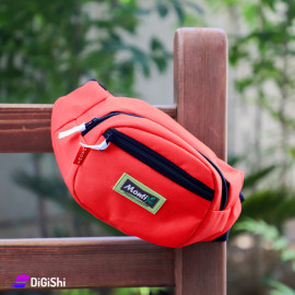 Waist and Shoulder bag Red Color