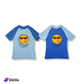 STARTER Boys' Half-Sleeve Scuba Swim T-Shirt