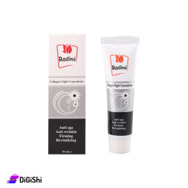 Radins Anti Wrinkle Night Cream Fortified with Collagen Omegas and Vitamins 50ml