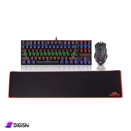 Keyboard and Mouse Set with Mousepad S116 Model REDRAGON Brand