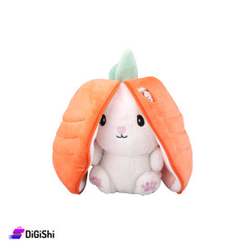 Orange Rabbit Stuffed Toy