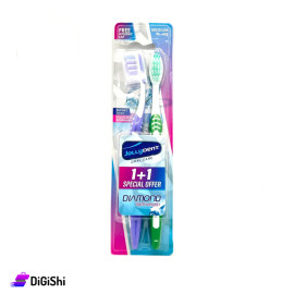 زوج فراشي أسنان Jolly Dent شعيرات متوسطة