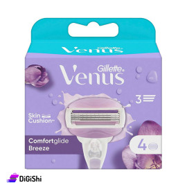 Set of Gillette Women's Razor Heads Comfortglide Breeze