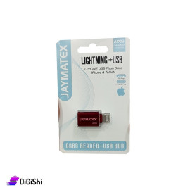 LIGHTNING TO USB Adapter AD03 Model JAYMATEX Brand Black Color