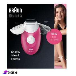 ماكينة حلاقة نسائية كهربائية ماركة Braun موديل SE 3410-INT VER