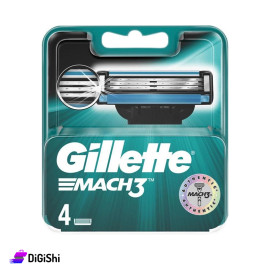 Razor Blade Refills for Men 4Pcs Gillette Brand