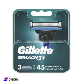 Razor Blade Refills for Men 3 Pcs Gillette Brand