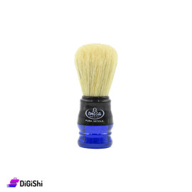 Men's Shaving Brush OMEGA Brand Transparent Blue Color
