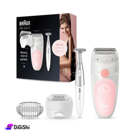 Battery Women's Shaver Braun Brand 5-820 Model