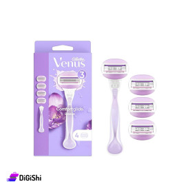 Women's Razor with 3 spare heads Gillette Brand