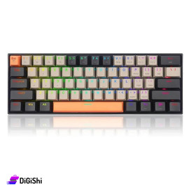 Wired and Wireless Keyboard With Backlit K53OG&GY&BKRGBPRO Model REDRAGON Brand