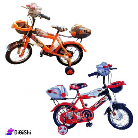 Bicycle Size 14 with Box and Front Basket