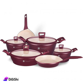 Non-Sticky Cookware Set 6 Pieces DORSCH Brand