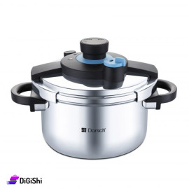 Stainless Steel 6 Liter Pressure Cooker DORSCH Brand