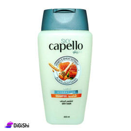 Capello Shampoo for Dry Hair with Honey and Wheat Extract