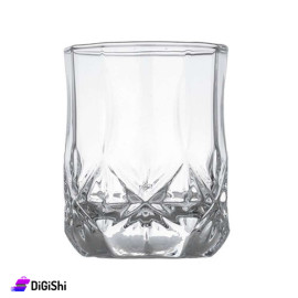 Luminarc BRIGHTON Dozen of Short Transparent Glass Drinking Cups 12 Pieces