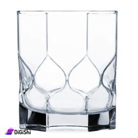 Luminarc OCTIME DIAMOND Dozen of Short Transparent Glass Drinking Cups 12 Pieces