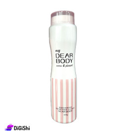 بودرة معطرة للجسم ماركة my DEAR BODY عطر warm & pleasert