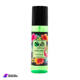 سبلاش نسائي ماركة Soft بعطر Tropical Splash لون أخضر