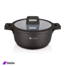 Ceramic Casserole 28cm Black Color DORSCH Brand