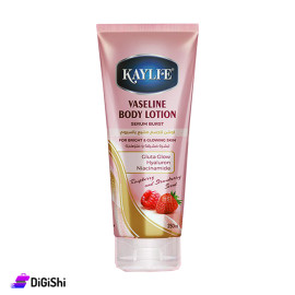 لوشن للجسم مشبع بالسيروم ماركة KAYLIE بخلاصة الفراولة