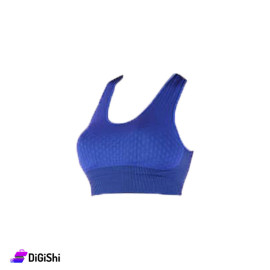 Solitaire Sports Bra with Pad, Indigo