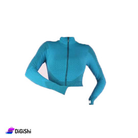 Solitaire Women's Turquoise Sports Jacket